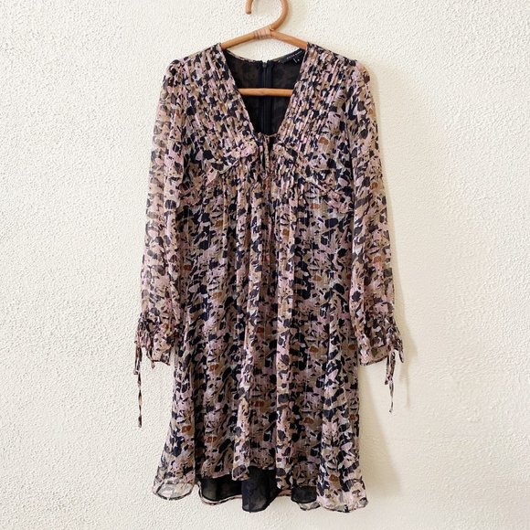 Walter Baker Dresses & Skirts - Walter Baker Boho Long Sleeved Floral Dress 4